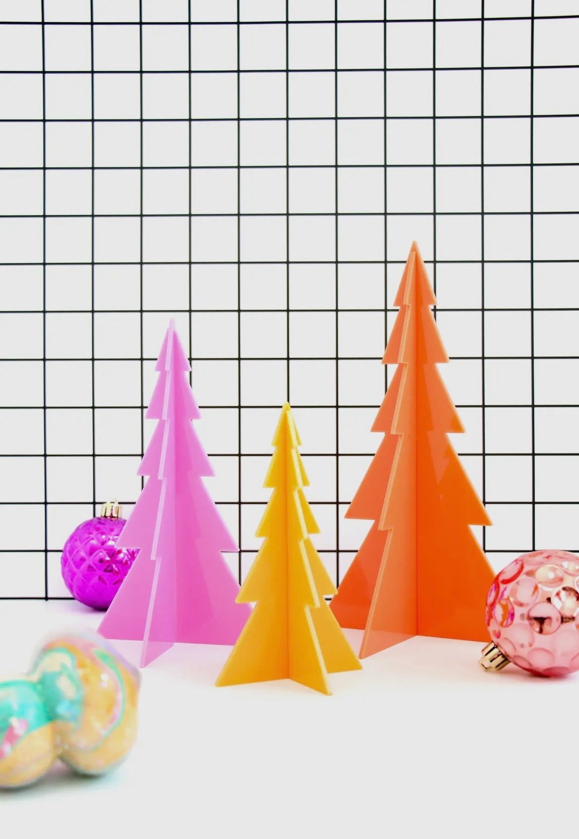 Acrylic Christmas Trees