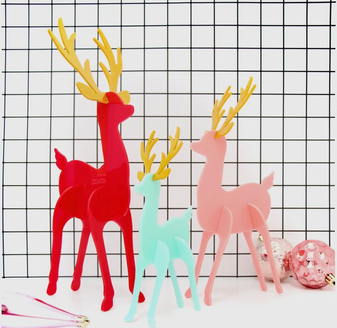 Acrylic Reindeer