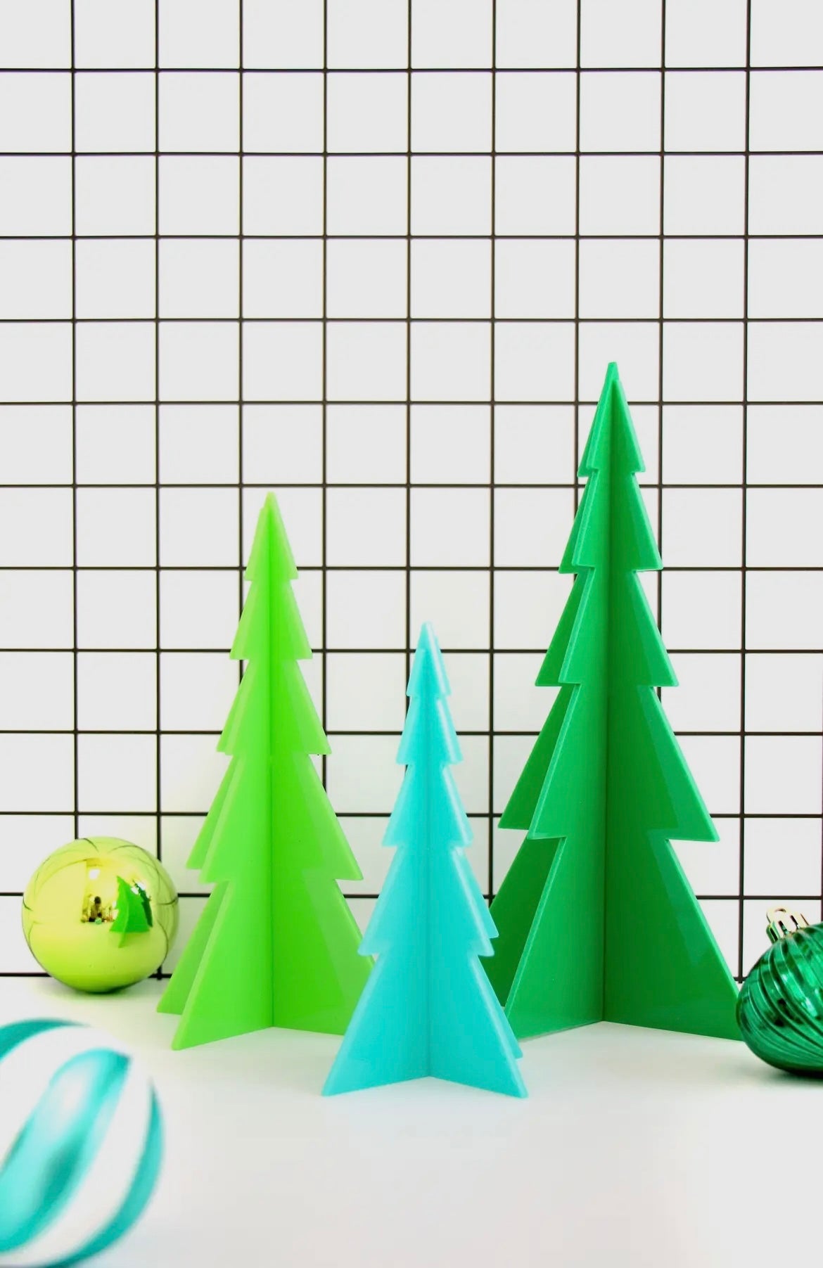 Acrylic Christmas Trees