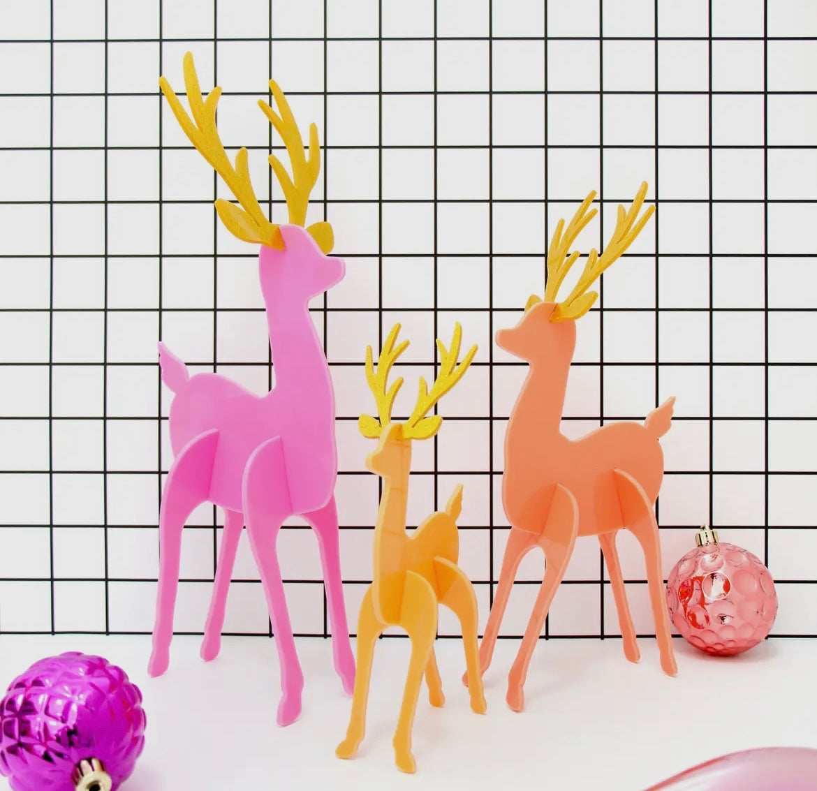 Acrylic Reindeer
