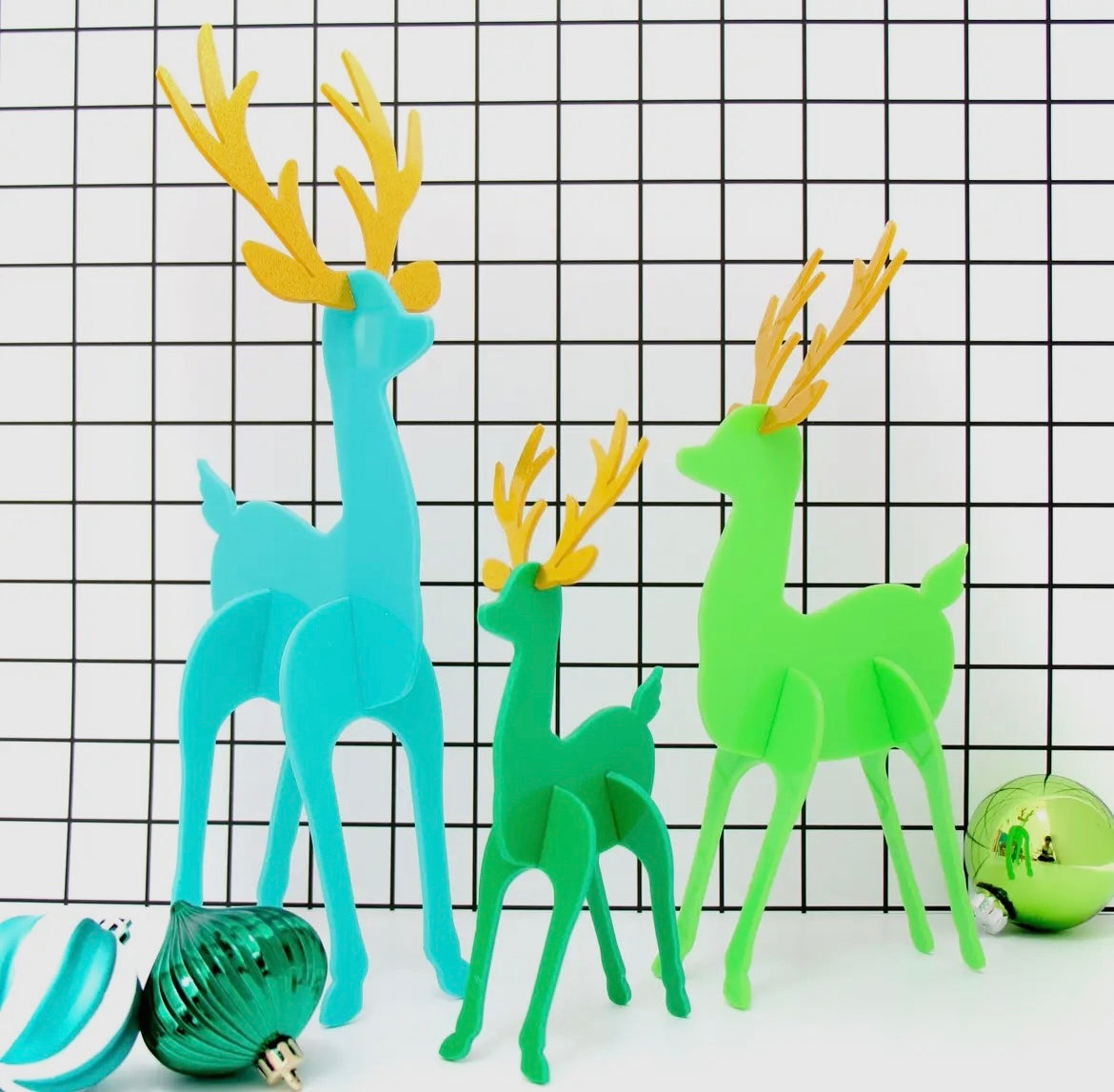 Acrylic Reindeer