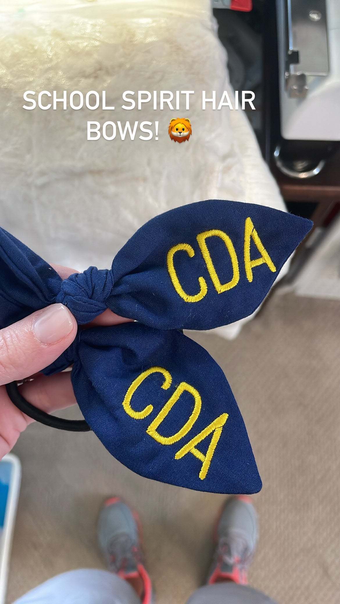 School Spirit Bows