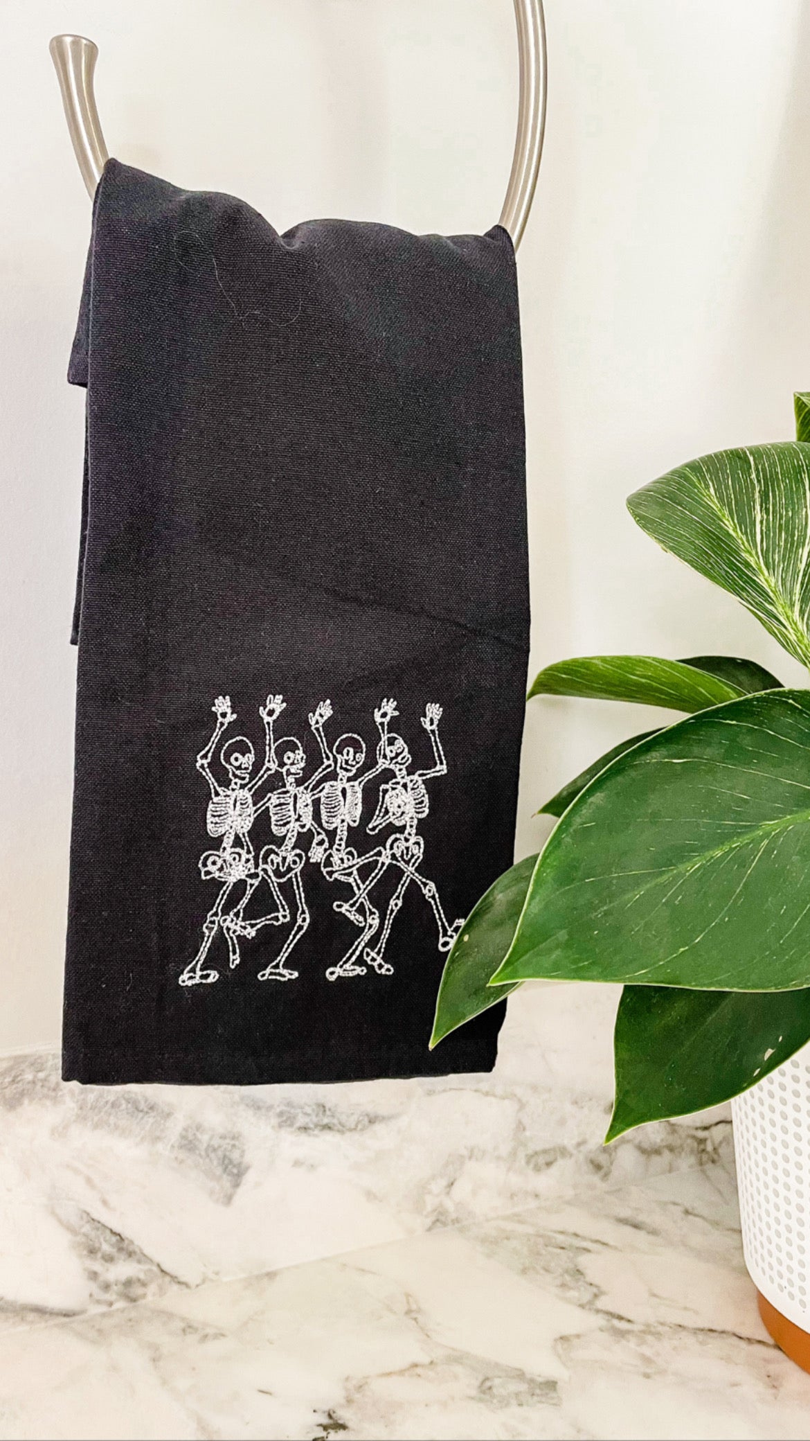 Skeleton Dish Towel